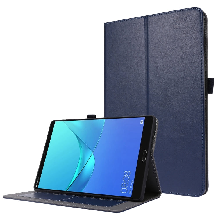 2-Folding Business Horizontal Flip PU Leather Case with Card Slots & Holder, For Huawei MatePad T 10s, For Huawei MatePad T8 8.0
