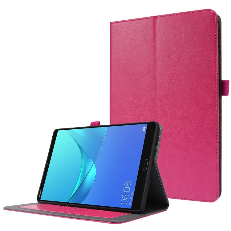2-Folding Business Horizontal Flip PU Leather Case with Card Slots & Holder, For Huawei MatePad T 10s, For Huawei MatePad T8 8.0