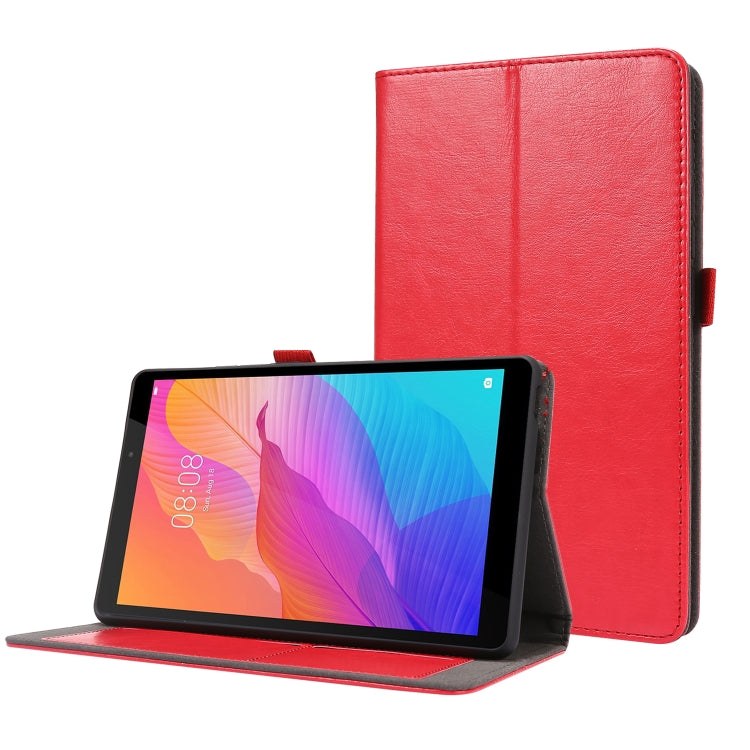 2-Folding Business Horizontal Flip PU Leather Case with Card Slots & Holder, For Huawei MatePad T 10s, For Huawei MatePad T8 8.0