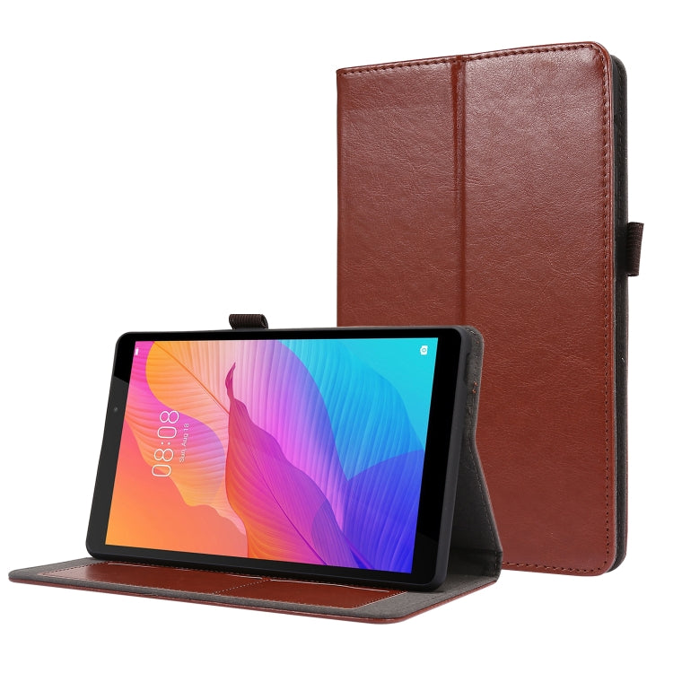 2-Folding Business Horizontal Flip PU Leather Case with Card Slots & Holder, For Huawei MatePad T 10s, For Huawei MatePad T8 8.0
