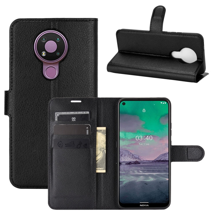 For Nokia 3.4 Litchi Texture Horizontal Flip Protective Case with Holder & Card Slots & Wallet, For Nokia 3.4