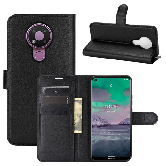 For Nokia 3.4 Litchi Texture Horizontal Flip Protective Case with Holder & Card Slots & Wallet, For Nokia 3.4