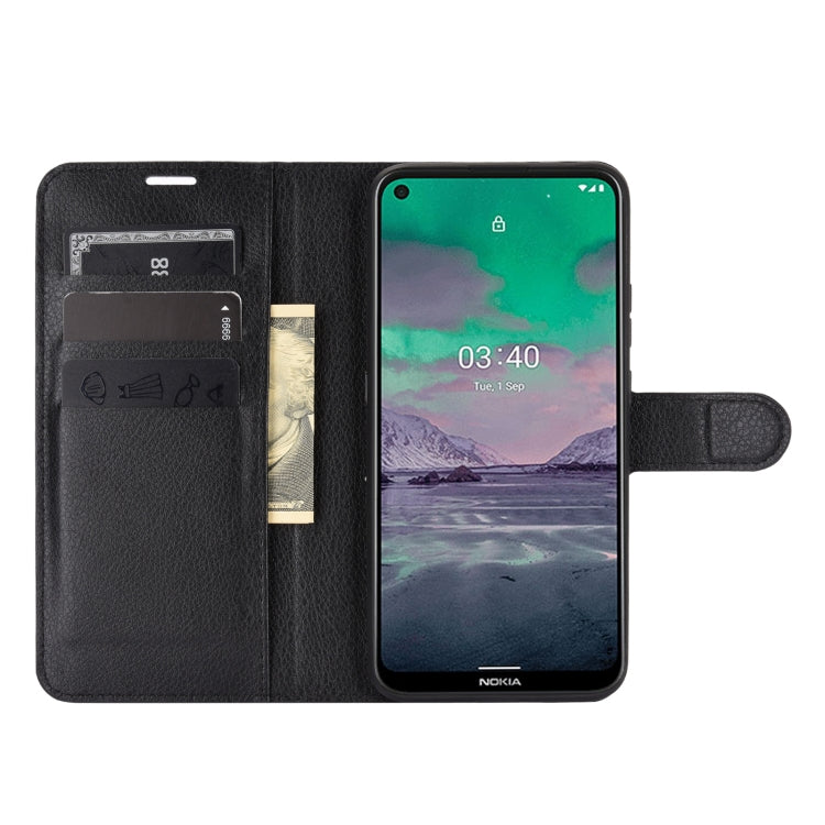 For Nokia 3.4 Litchi Texture Horizontal Flip Protective Case with Holder & Card Slots & Wallet, For Nokia 3.4