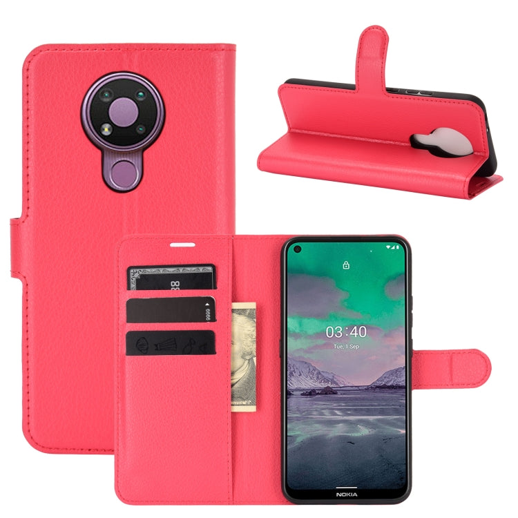 For Nokia 3.4 Litchi Texture Horizontal Flip Protective Case with Holder & Card Slots & Wallet, For Nokia 3.4