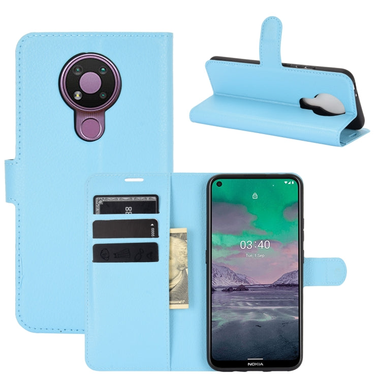 For Nokia 3.4 Litchi Texture Horizontal Flip Protective Case with Holder & Card Slots & Wallet, For Nokia 3.4