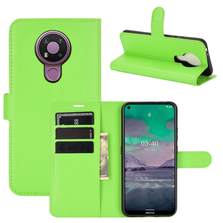 For Nokia 3.4 Litchi Texture Horizontal Flip Protective Case with Holder & Card Slots & Wallet, For Nokia 3.4