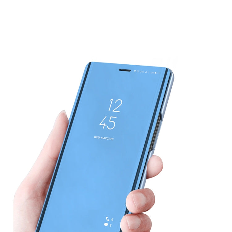 Plated Mirror Horizontal Flip Leather Case with Holder, For OPPO A93/Reno4 Lite/F17 Pro/Reno 4F, For OPPO Realme 7i/C17, For Xiaomi Mi 10T/10T Pro