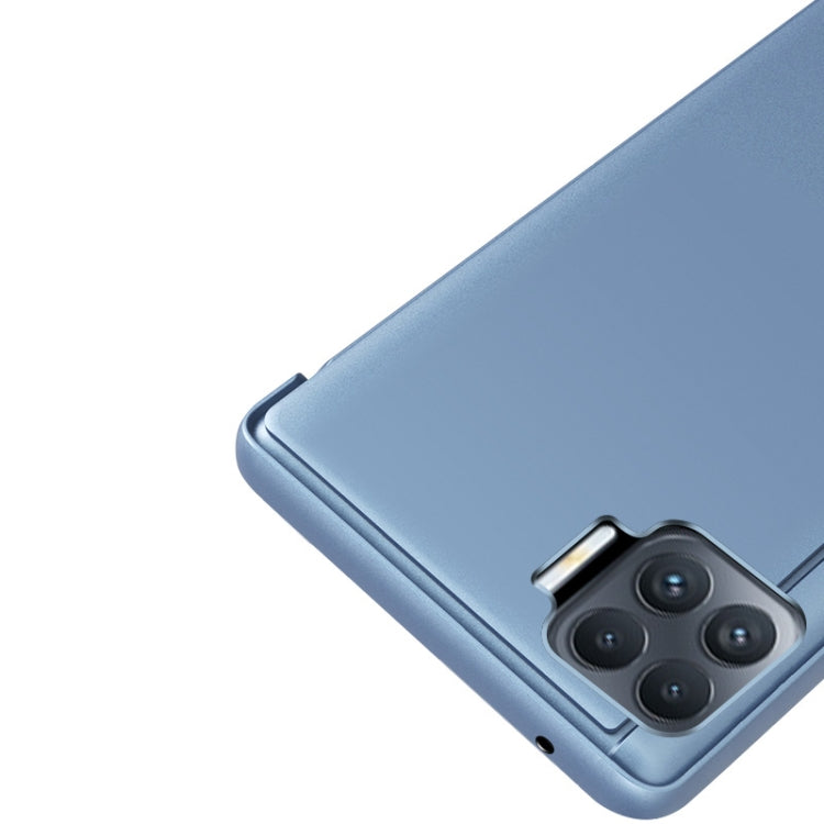 Plated Mirror Horizontal Flip Leather Case with Holder, For OPPO A93/Reno4 Lite/F17 Pro/Reno 4F, For OPPO Realme 7i/C17, For Xiaomi Mi 10T/10T Pro