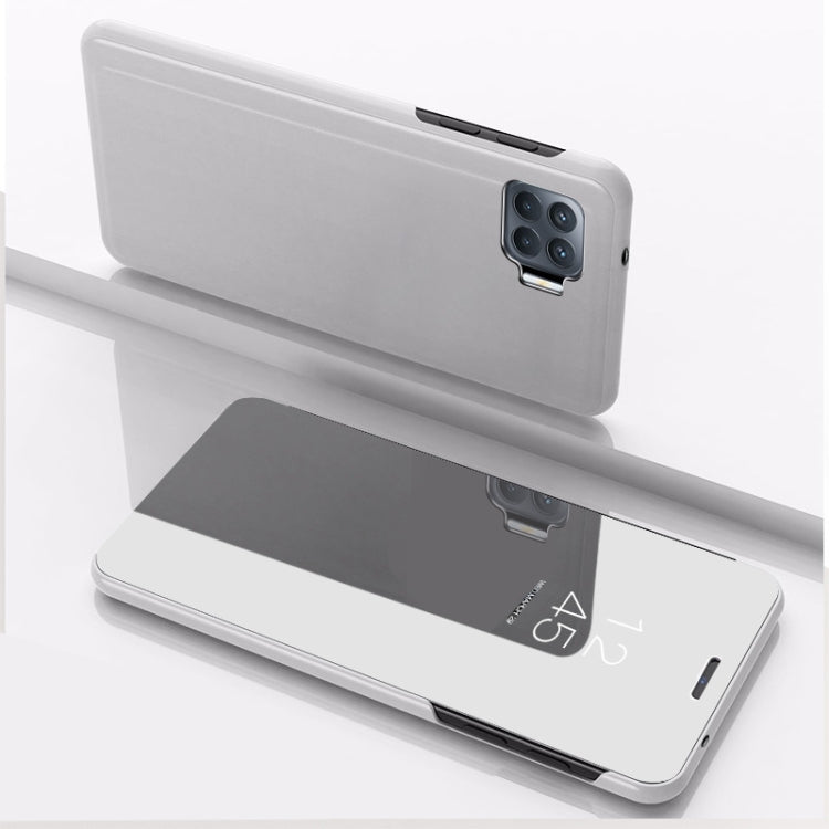 Plated Mirror Horizontal Flip Leather Case with Holder, For OPPO A93/Reno4 Lite/F17 Pro/Reno 4F, For OPPO Realme 7i/C17, For Xiaomi Mi 10T/10T Pro