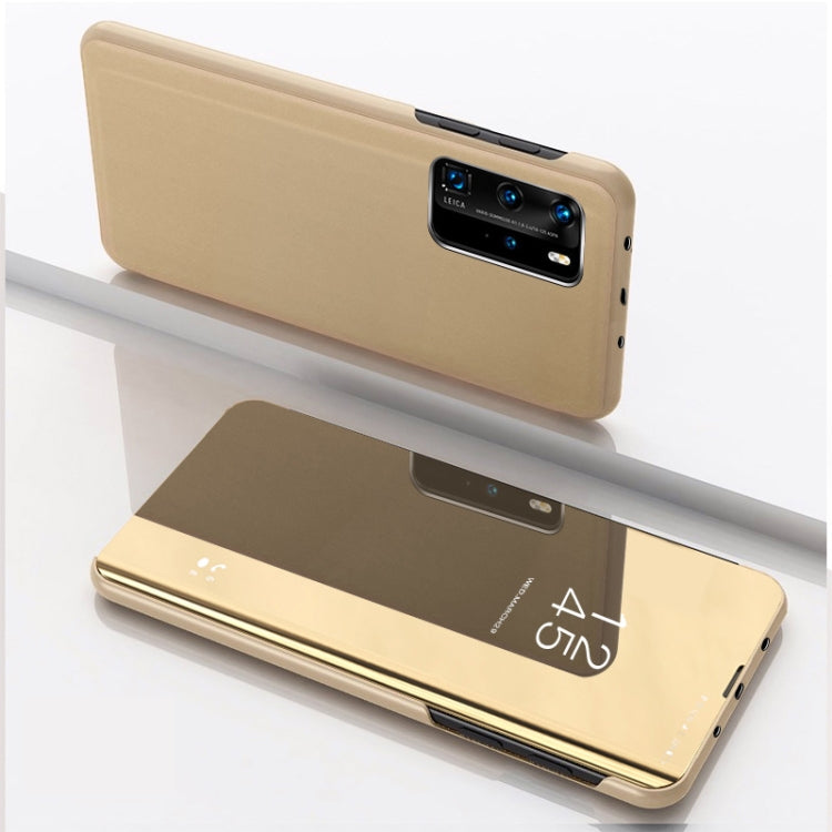 Plated Mirror Horizontal Flip Leather Case with Holder, For OPPO A93/Reno4 Lite/F17 Pro/Reno 4F, For OPPO Realme 7i/C17, For Xiaomi Mi 10T/10T Pro