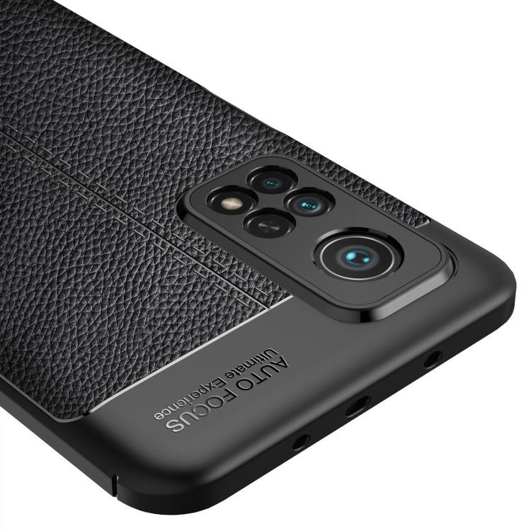Litchi Texture TPU Shockproof Case, For Xiaomi Mi 10T Pro