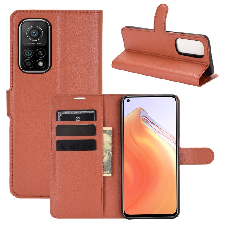 For Xiaomi Mi 10T / 10T Pro Litchi Texture Horizontal Flip Protective Case with Holder & Card Slots & Wallet, For Xiaomi Mi 10T