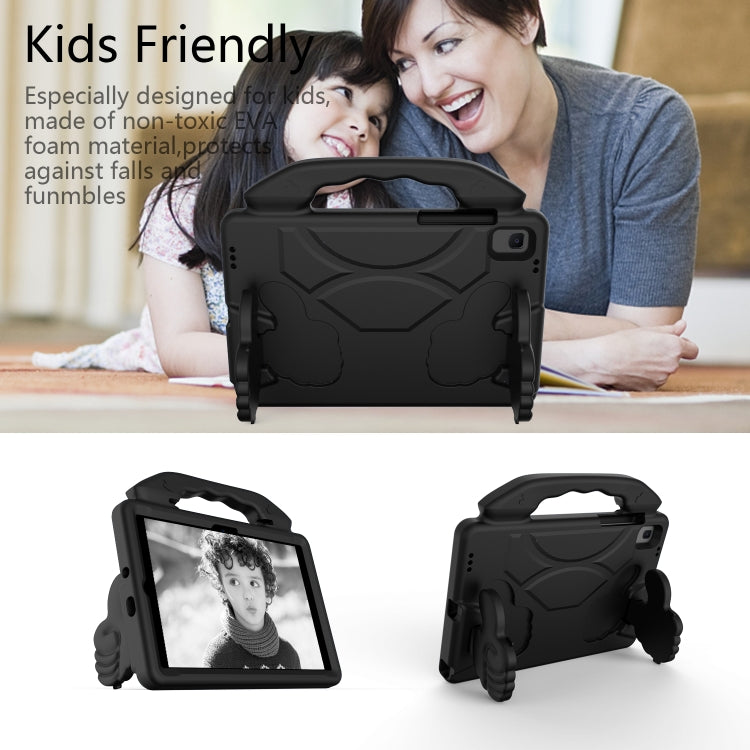 EVA Material Children Flat Anti Falling Cover Protective Shell With Thumb Bracket, For Samsung T500/T505, For Samsung  T500/T505