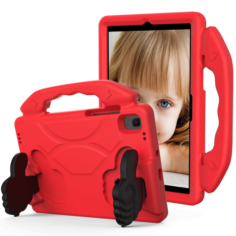 EVA Material Children Flat Anti Falling Cover Protective Shell With Thumb Bracket, For Samsung T500/T505, For Samsung  T500/T505