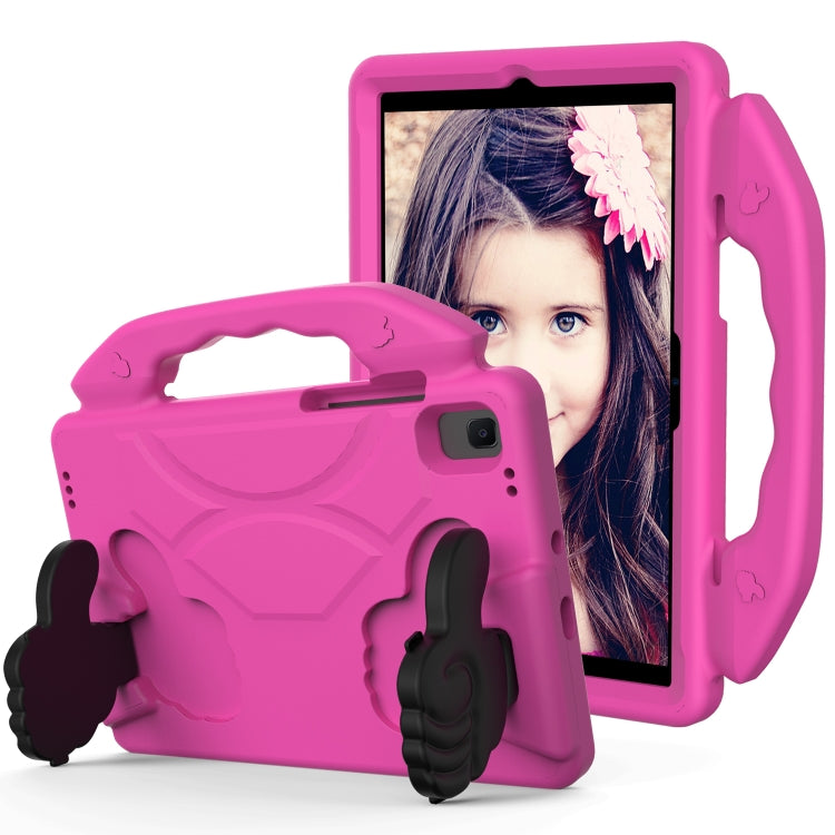 EVA Material Children Flat Anti Falling Cover Protective Shell With Thumb Bracket, For Samsung T500/T505, For Samsung  T500/T505