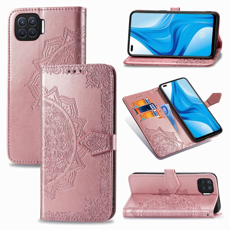 Mandala Flower Embossed Horizontal Flip Leather Case with Bracket / Card Slot / Wallet / Lanyard, For OPPO F17 Pro, For OPPO F17, For vivo Y20, For Google Pixel 4a 5G, For Galaxy A21 (JP Version), For Galaxy Z Fold2, For Xiaomi Mi 10T / Redmi K30S     ...