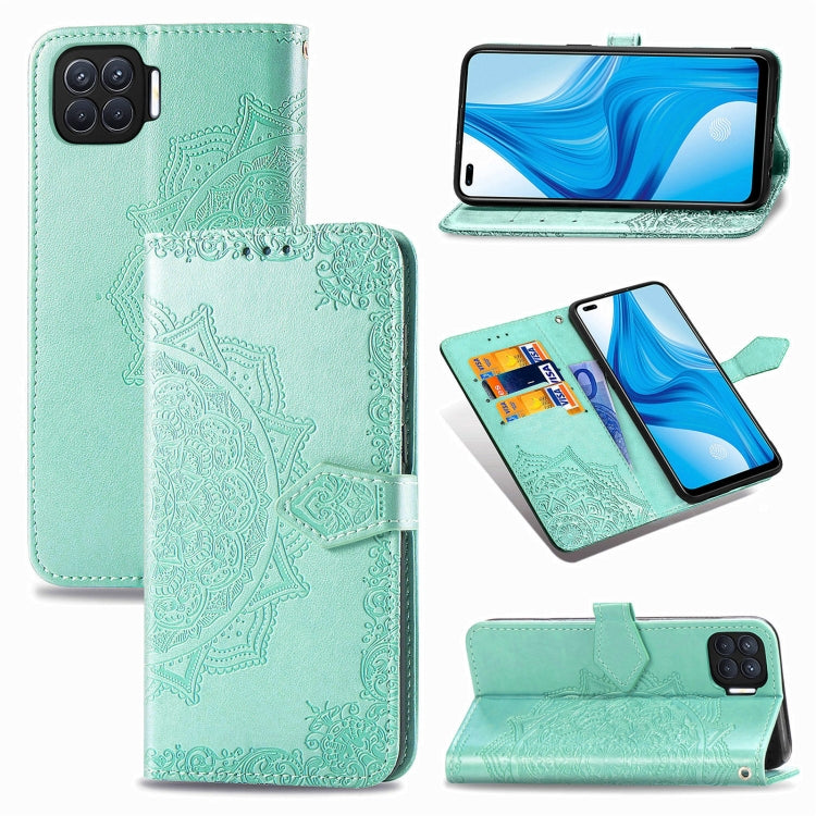 Mandala Flower Embossed Horizontal Flip Leather Case with Bracket / Card Slot / Wallet / Lanyard, For OPPO F17 Pro, For OPPO F17, For vivo Y20, For Google Pixel 4a 5G, For Galaxy A21 (JP Version), For Galaxy Z Fold2, For Xiaomi Mi 10T / Redmi K30S     ...
