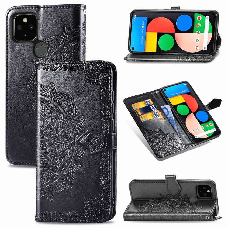 Mandala Flower Embossed Horizontal Flip Leather Case with Bracket / Card Slot / Wallet / Lanyard, For OPPO F17 Pro, For OPPO F17, For vivo Y20, For Google Pixel 4a 5G, For Galaxy A21 (JP Version), For Galaxy Z Fold2, For Xiaomi Mi 10T / Redmi K30S     ...