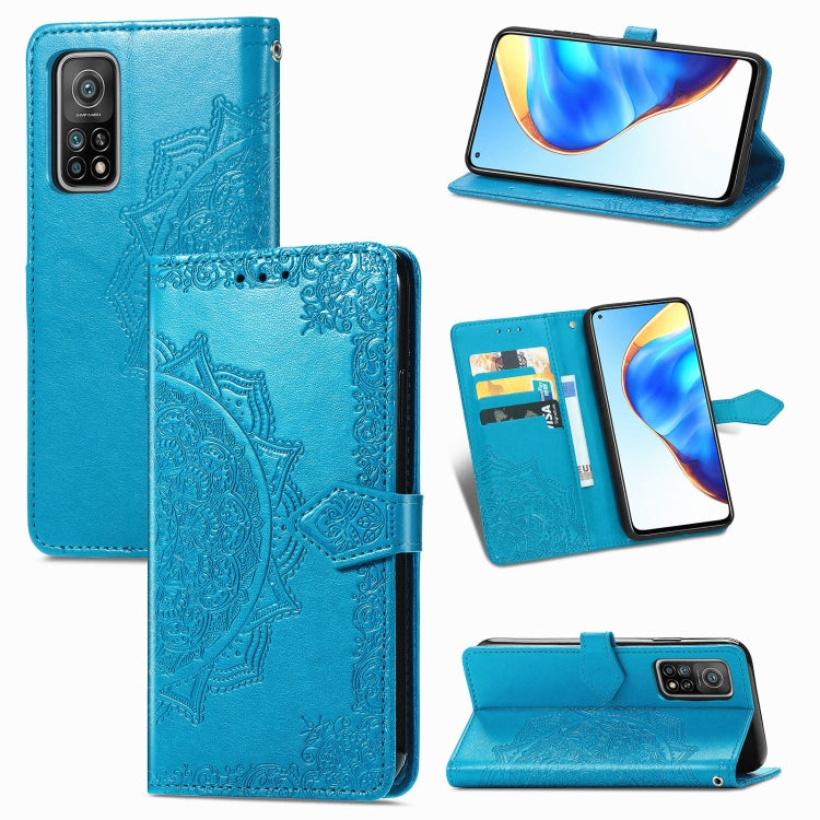 Mandala Flower Embossed Horizontal Flip Leather Case with Bracket / Card Slot / Wallet / Lanyard, For OPPO F17 Pro, For OPPO F17, For vivo Y20, For Nokia 2.4, For Google Pixel 4a 5G, For Galaxy A21 (JP Version), For Galaxy Z Fold2                      ...