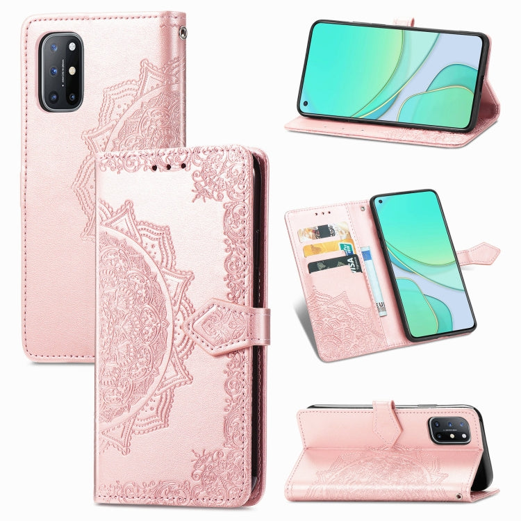 Mandala Flower Embossed Horizontal Flip Leather Case with Bracket / Card Slot / Wallet / Lanyard, For OPPO F17 Pro, For OPPO F17, For vivo Y20, For Nokia 2.4, For Google Pixel 4a 5G, For Galaxy A21 (JP Version), For Galaxy Z Fold2                      ...