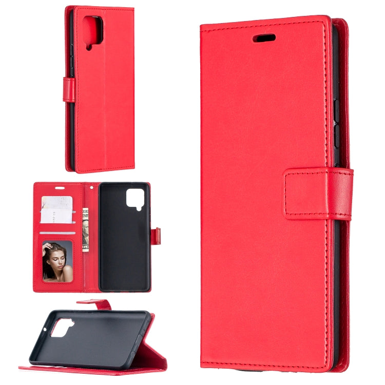 For Samsung Galaxy A42 5G Crazy Horse Texture Horizontal Flip Leather Case with Holder & Card Slots & Wallet & Photo Frame, For Galaxy A42 5G