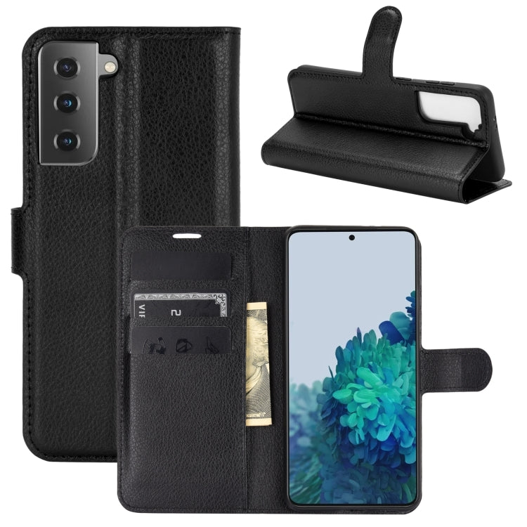 For Samsung Galaxy S30 Litchi Texture Horizontal Flip Protective Case with Holder & Card Slots & Wallet, For Galaxy S21 5G
