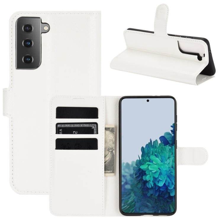 For Samsung Galaxy S30 Litchi Texture Horizontal Flip Protective Case with Holder & Card Slots & Wallet, For Galaxy S21 5G