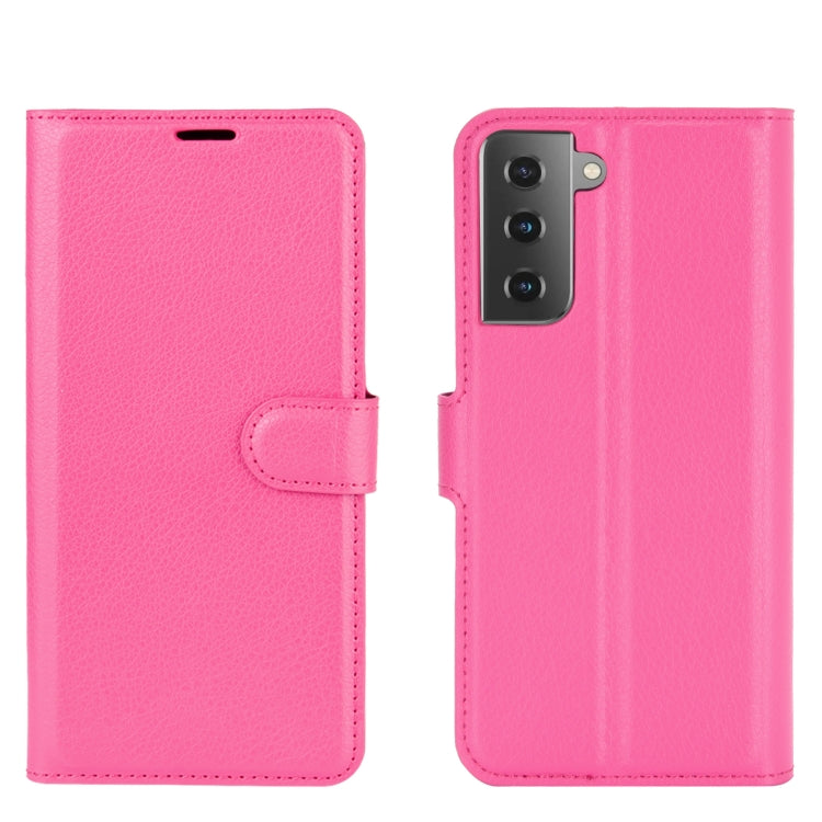 For Samsung Galaxy S30 Litchi Texture Horizontal Flip Protective Case with Holder & Card Slots & Wallet, For Galaxy S21 5G