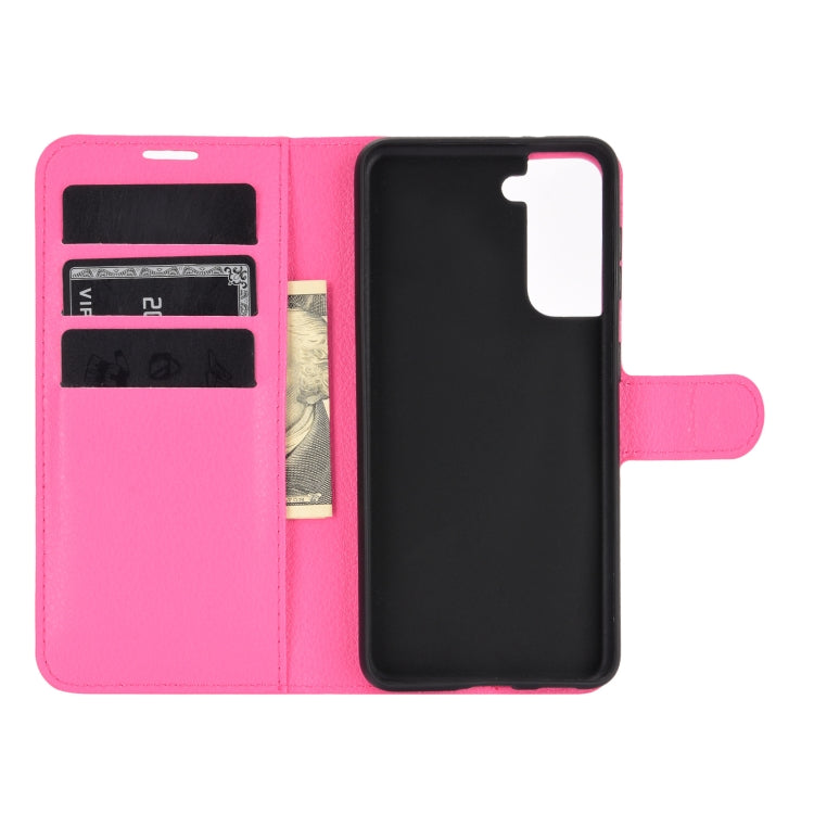 For Samsung Galaxy S30 Litchi Texture Horizontal Flip Protective Case with Holder & Card Slots & Wallet, For Galaxy S21 5G