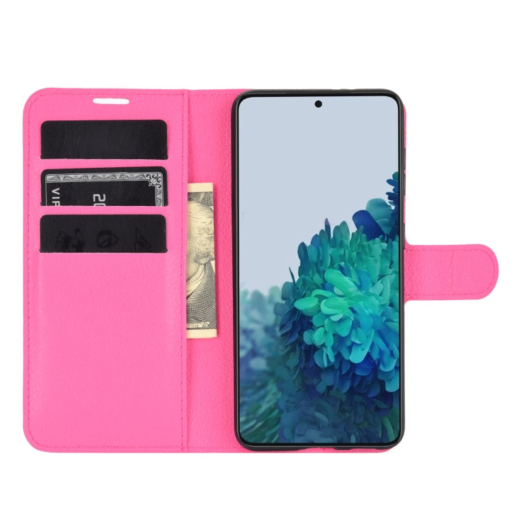 For Samsung Galaxy S30 Litchi Texture Horizontal Flip Protective Case with Holder & Card Slots & Wallet, For Galaxy S21 5G