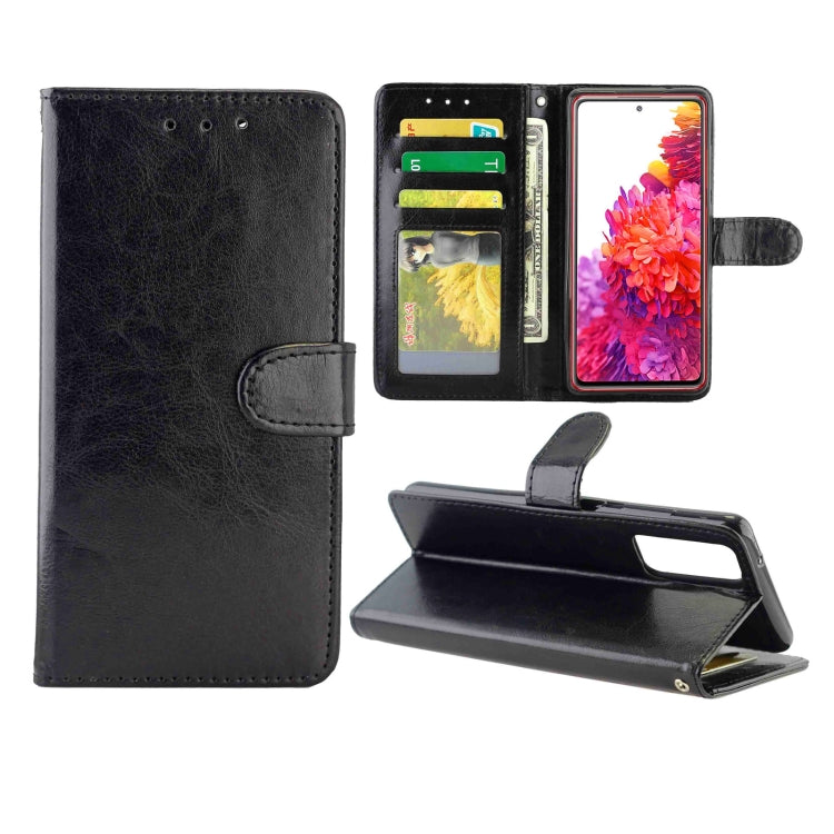 Crazy Horse Texture Leather Horizontal Flip Protective Case with Holder & Card Slots & Wallet & Photo Frame, For Goolgle Pixel 4a (4G), For Samsung Galaxy S20 FE 5G, For Goolgle Pixel 5