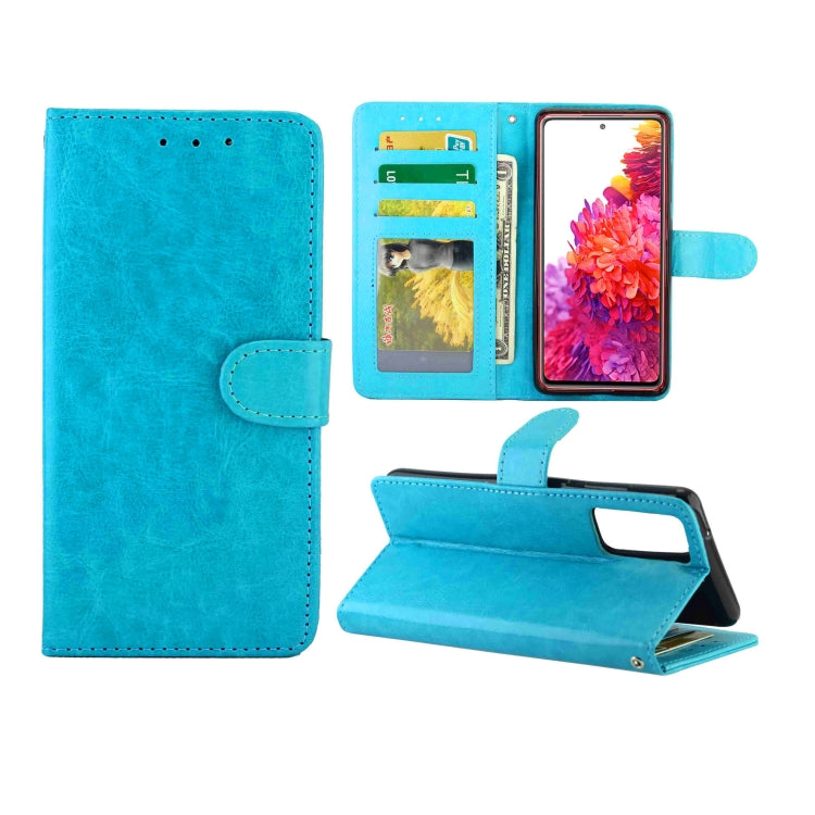 Crazy Horse Texture Leather Horizontal Flip Protective Case with Holder & Card Slots & Wallet & Photo Frame, For Goolgle Pixel 4a (4G), For Samsung Galaxy S20 FE 5G, For Goolgle Pixel 5