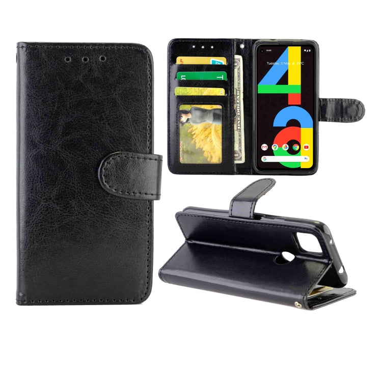 Crazy Horse Texture Leather Horizontal Flip Protective Case with Holder & Card Slots & Wallet & Photo Frame, For Goolgle Pixel 4a (4G), For Samsung Galaxy S20 FE 5G, For Goolgle Pixel 5