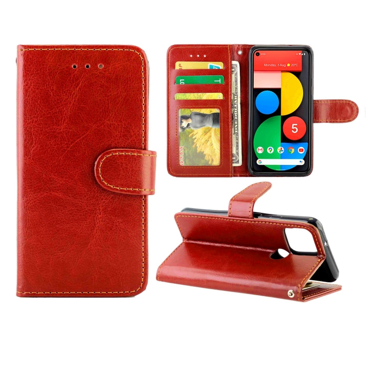 Crazy Horse Texture Leather Horizontal Flip Protective Case with Holder & Card Slots & Wallet & Photo Frame, For Goolgle Pixel 4a (4G), For Samsung Galaxy S20 FE 5G, For Goolgle Pixel 5