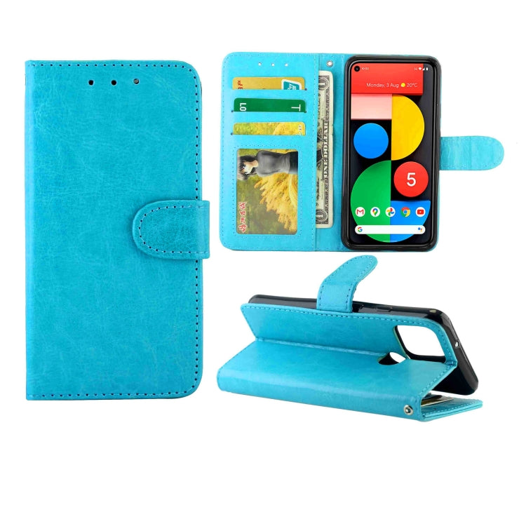 Crazy Horse Texture Leather Horizontal Flip Protective Case with Holder & Card Slots & Wallet & Photo Frame, For Goolgle Pixel 4a (4G), For Samsung Galaxy S20 FE 5G, For Goolgle Pixel 5