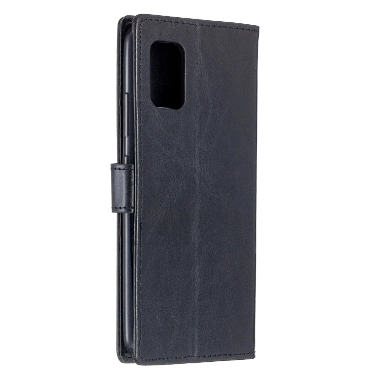 For Samsung A51 5G Crazy Horse Texture Horizontal Flip Leather Case with Holder & Card Slots & Wallet & Photo Frame, For Samsung Galaxy A51 5G