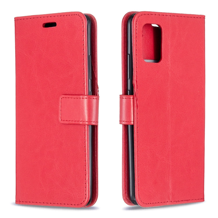 For Samsung A51 5G Crazy Horse Texture Horizontal Flip Leather Case with Holder & Card Slots & Wallet & Photo Frame, For Samsung Galaxy A51 5G