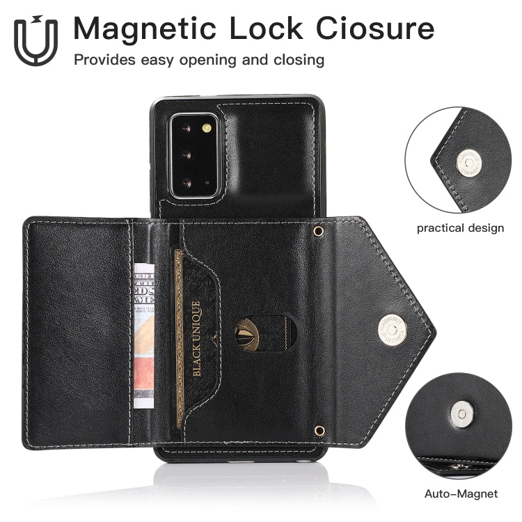Multi-functional Cross-body Card Bag TPU+PU Back Cover Case with Holder & Card Slot & Wallet, For Samsung Galaxy Note20 Ultra, For Samsung Galaxy Note20, For Samsung Galaxy S20, For Samsung Galaxy S20 Plus, For Samsung Galaxy S20 Ultra                 ...