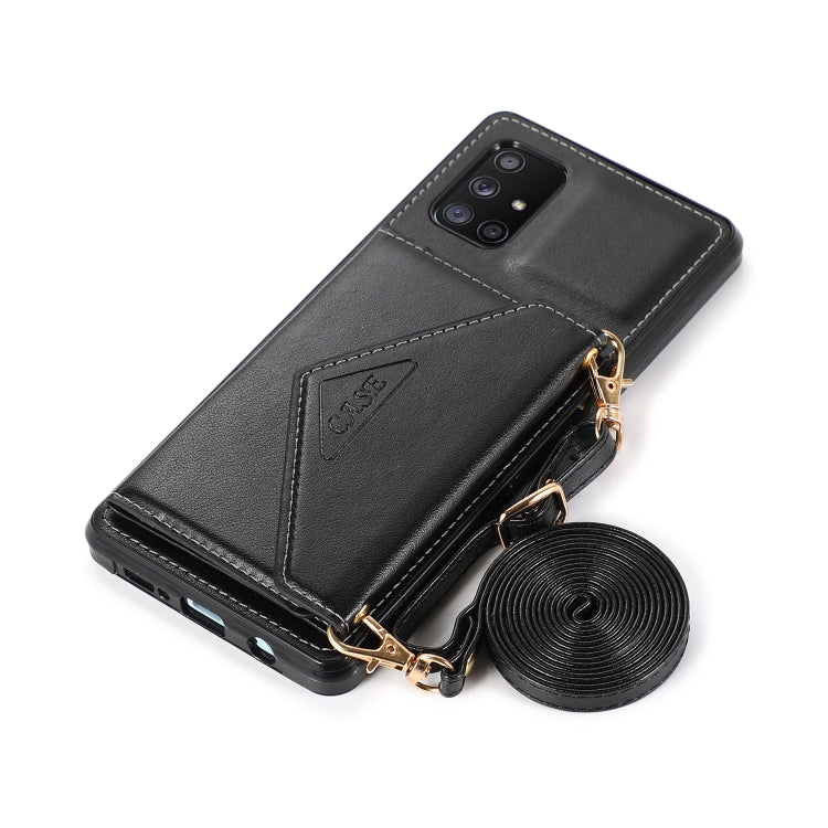 Multi-functional Cross-body Card Bag TPU+PU Back Cover Case with Holder & Card Slot & Wallet, For Samsung Galaxy S20 FE, For Samsung Galaxy M11, For Samsung Galaxy M31, For Samsung Galaxy A11 EU, For Samsung Galaxy A21s