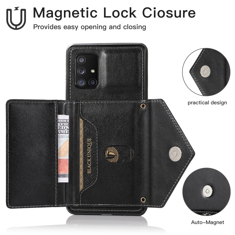 Multi-functional Cross-body Card Bag TPU+PU Back Cover Case with Holder & Card Slot & Wallet, For Samsung Galaxy S20 FE, For Samsung Galaxy M11, For Samsung Galaxy M31, For Samsung Galaxy A11 EU, For Samsung Galaxy A21s
