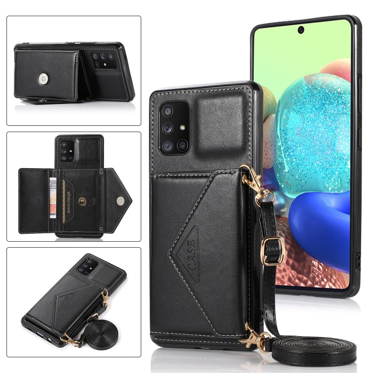 Multi-functional Cross-body Card Bag TPU+PU Back Cover Case with Holder & Card Slot & Wallet, For Samsung Galaxy S20 FE, For Samsung Galaxy M11, For Samsung Galaxy M31, For Samsung Galaxy A11 EU, For Samsung Galaxy A21s