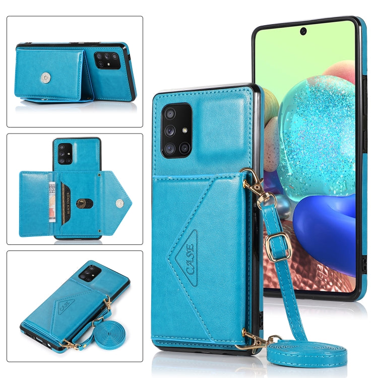 Multi-functional Cross-body Card Bag TPU+PU Back Cover Case with Holder & Card Slot & Wallet, For Samsung Galaxy S20 FE, For Samsung Galaxy M11, For Samsung Galaxy M31, For Samsung Galaxy A11 EU, For Samsung Galaxy A21s