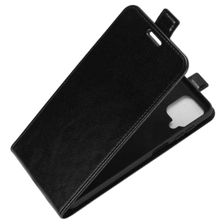 For Samsung Galaxy A12 R64 Texture Single Vertical Flip Leather Protective Case with Card Slots & Photo Frame, For Galaxy A12