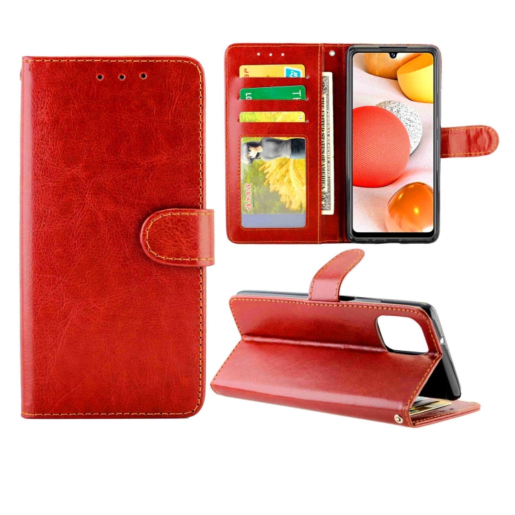 Crazy Horse Texture Leather Horizontal Flip Protective Case with Holder & Card Slots & Wallet & Photo Frame, For OPPO Reno4 Lite / F17 Pro/A93, For OPPO F17 / A73 (2020) 4G, For Google Pixel 4a 5G, For Samsung Galaxy A42 5G, For Xiaomi Poco X3 NFC     ...
