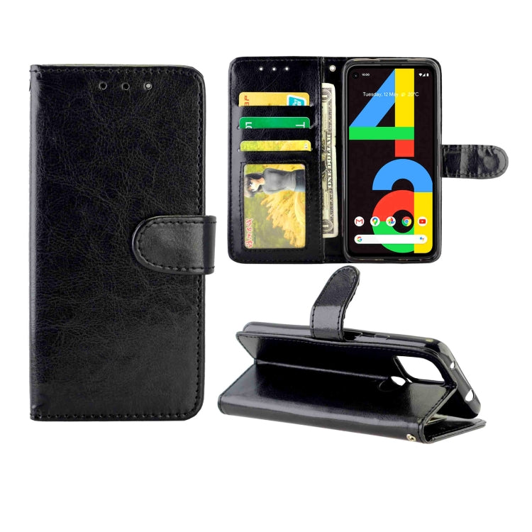 Crazy Horse Texture Leather Horizontal Flip Protective Case with Holder & Card Slots & Wallet & Photo Frame, For OPPO Reno4 Lite / F17 Pro/A93, For OPPO F17 / A73 (2020) 4G, For Google Pixel 4a 5G, For Samsung Galaxy A42 5G, For Xiaomi Poco X3 NFC     ...