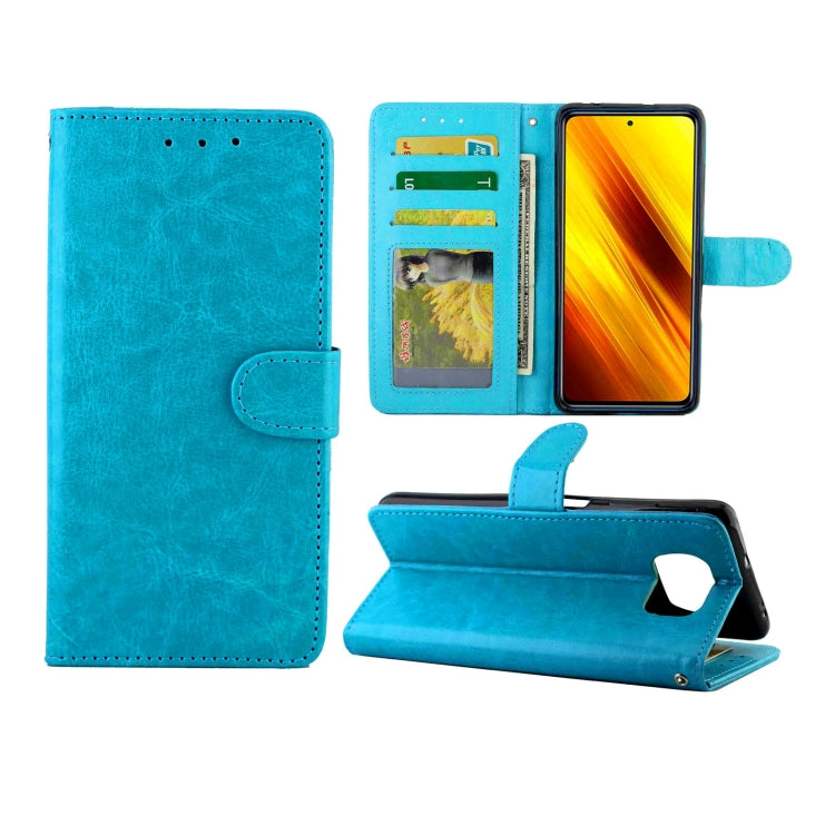 Crazy Horse Texture Leather Horizontal Flip Protective Case with Holder & Card Slots & Wallet & Photo Frame, For OPPO Reno4 Lite / F17 Pro/A93, For OPPO F17 / A73 (2020) 4G, For Google Pixel 4a 5G, For Samsung Galaxy A42 5G, For Xiaomi Poco X3 NFC     ...