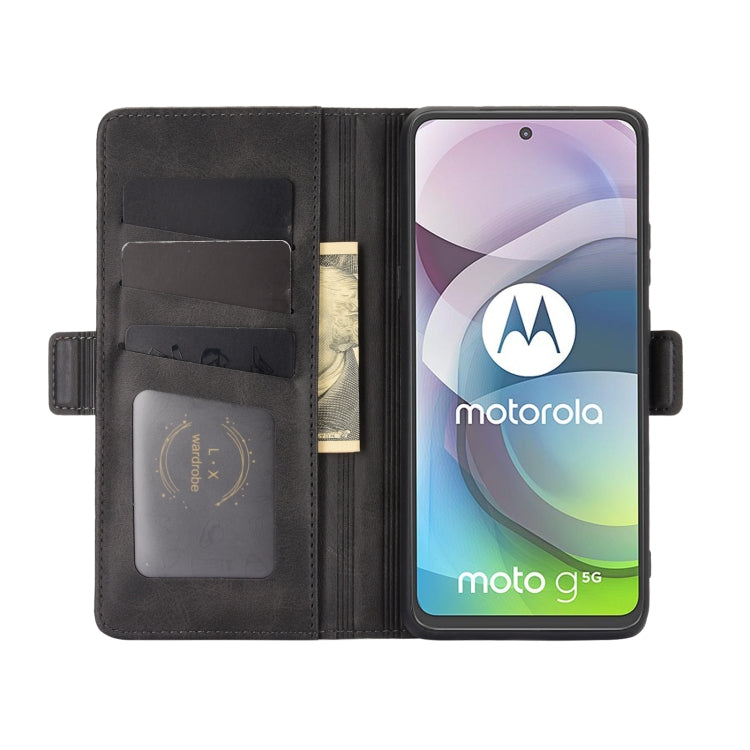 For Motorola Moto G 5G Dual-side Magnetic Buckle Horizontal Flip Leather Case with Holder & Card Slots & Wallet, For Motorola Moto G 5G