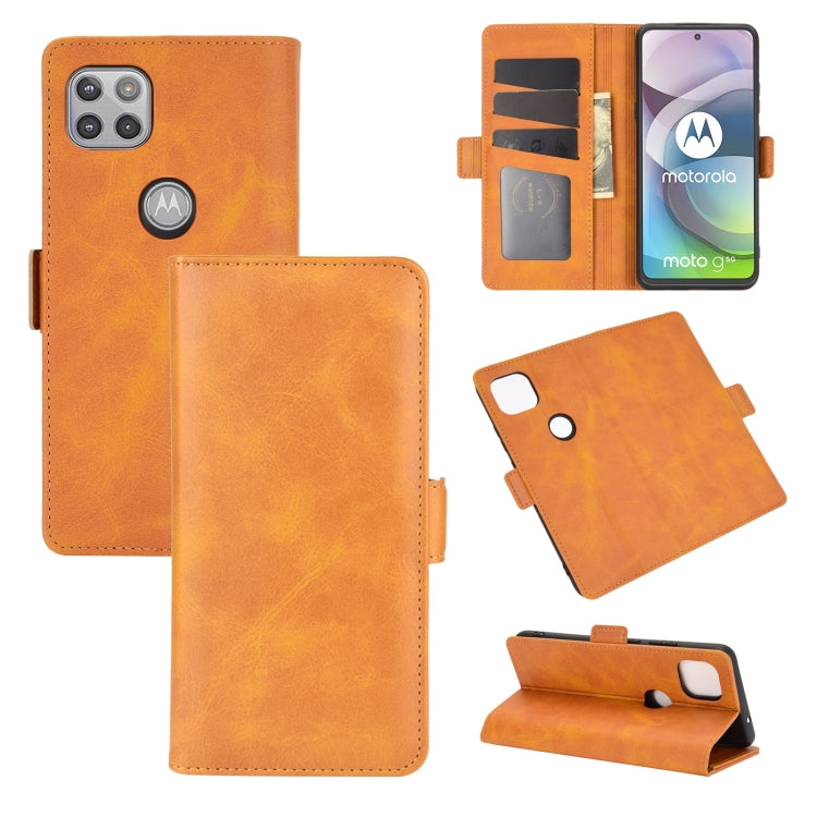 For Motorola Moto G 5G Dual-side Magnetic Buckle Horizontal Flip Leather Case with Holder & Card Slots & Wallet, For Motorola Moto G 5G