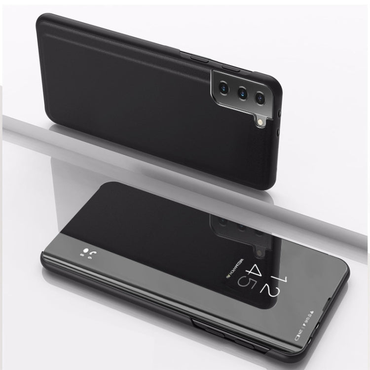 Plated Mirror Horizontal Flip Leather Case with Holder, For Samsung Galaxy S21 5G, For Samsung Galaxy S21+ 5G, For Samsung Galaxy S21 Ultra 5G, For Samsung Galaxy A12, For Samsung Samsung Galaxy A02s EU
