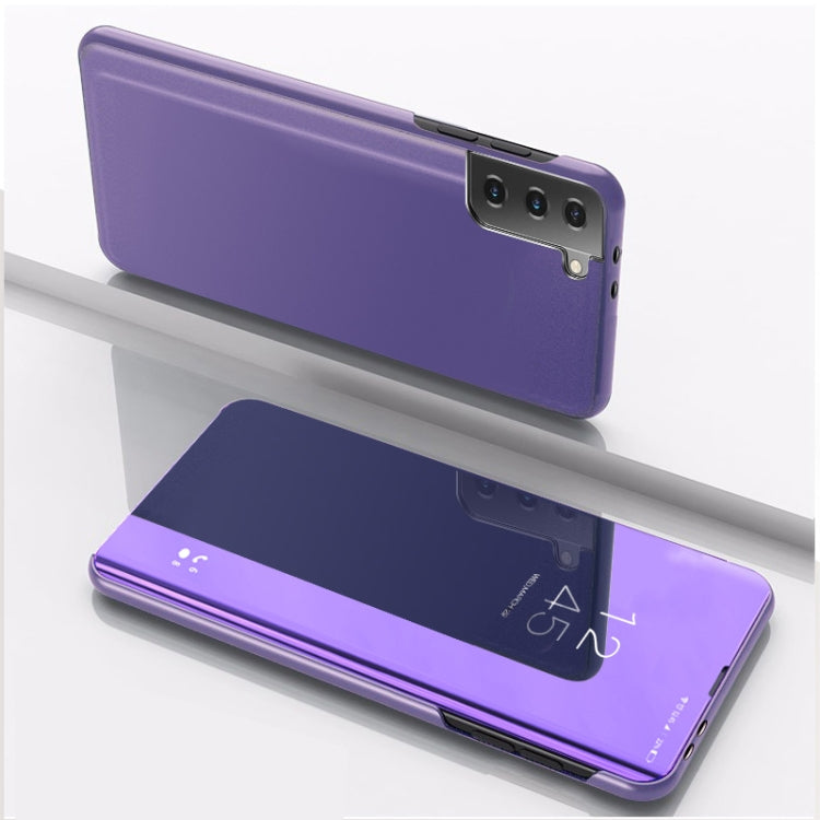 Plated Mirror Horizontal Flip Leather Case with Holder, For Samsung Galaxy S21 5G, For Samsung Galaxy S21+ 5G, For Samsung Galaxy S21 Ultra 5G, For Samsung Galaxy A12, For Samsung Samsung Galaxy A02s EU